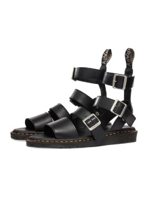 Rick Owens Dr Martens black sandals