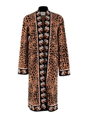 Hayley Menzies Leocroc Midi Knit Cardigan