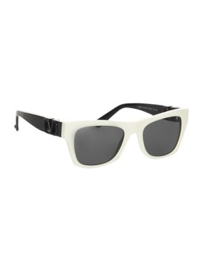Valentino VA4066 White & Black Square Sunglasses