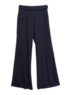 Donna Karan Navy Trousers with Belt