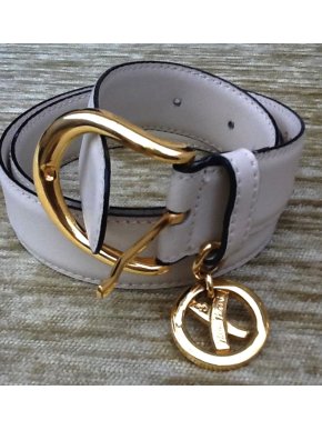 Paloma Picasso Leather Belt.