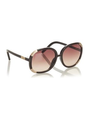 Chloe Round Bi-Colour Sunglasses