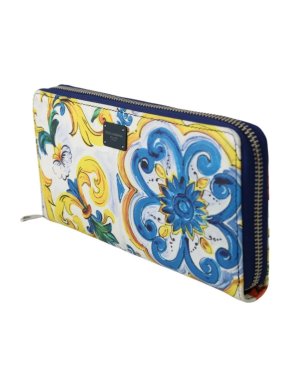 Dolce & Gabbana Sicily Print Zio-Around Wallet