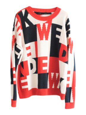 Weekend Max Mara Logo Intarsia Jumper