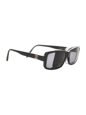 Chanel Vintage Black 03521 Sunglasses