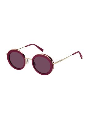 Max Mara Round Plum Eileen Sunglasses