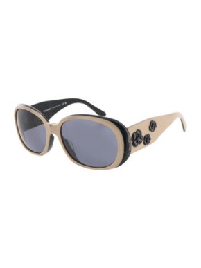 Chanel Camellia Motif Coco Mark Sunglasses