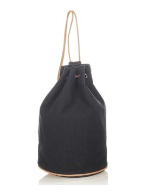 Hermes Polochon Mimile Canvas Backpack