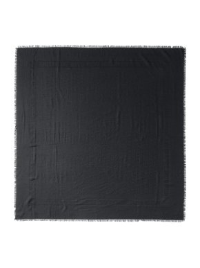 Zadig & Voltaire Black Jacquard Scarf