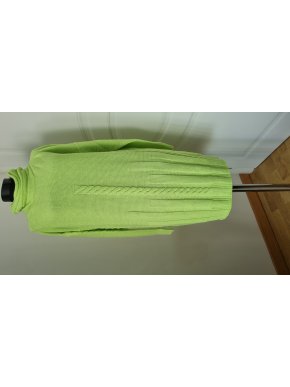 Weekend Max Mara Lime Green Mohair & Wool Jumper Dress