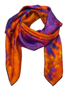 Rosemary Goodenough Planting in Drifts IV Silk Scarf