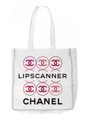 Chanel Off-White VIP Lipscanner Tote