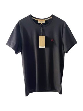Burberry Joe-Forth Black Cotton T-Shirt