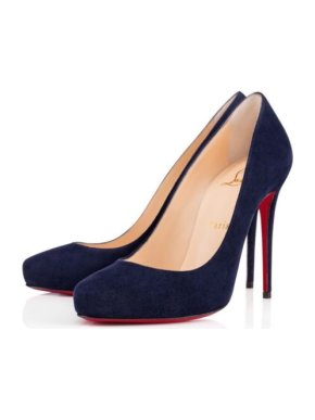 Christian Louboutin Ticopump 100mm Suede Pumps