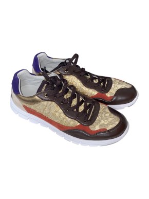 Dolce & Gabbana Brocade Patchwork Sneakers