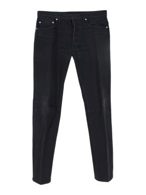 Dior Homme Black Straight Leg 5 Pocket Jeans