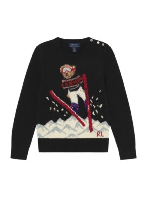 Polo Ralph Lauren Kids 12-14Y Ski Jump Intarsia Jumper