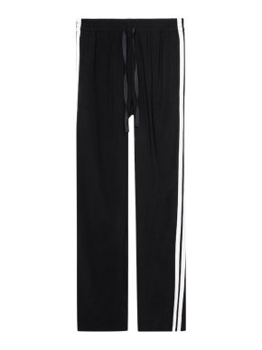 Zadig & Voltaire Black & White Poems Pants
