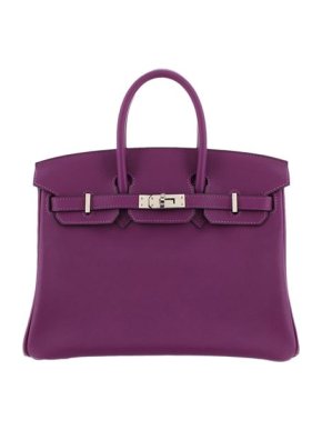 Hermes Anenome Swift Leather Birkin 25 PHW
