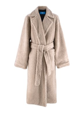 Anton Belinskiy Faux-Shearling Robe-Coat