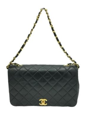 Chanel CC Quilted Lambskin Flap Bag