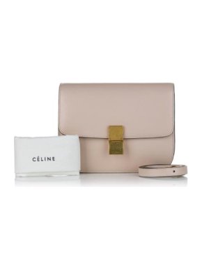 Celine Classic Box Leather Crossbody Bag