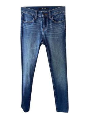 J Brand Blue Skinny Low Rise Jeans