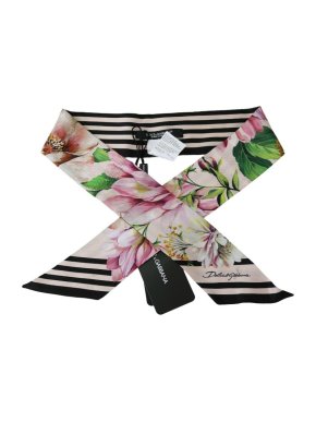 Dolce & Gabbana Floral Silk Twilly