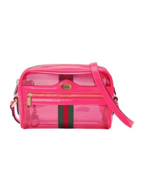 Gucci Ophidia transparent convertible bag