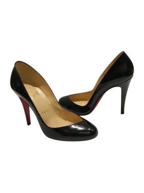 Christian Louboutin Asymmetric V-Cut Pumps