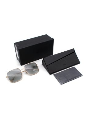 Dior Stellaire Gold-Tone Square Frame Sunglasses