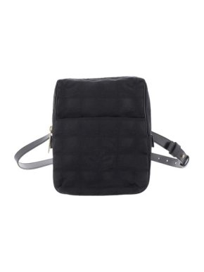 Chanel New Travel Line Canvas Crossbody Bag