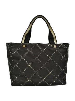 Chanel Old Travel Line Nylon Tote Bag