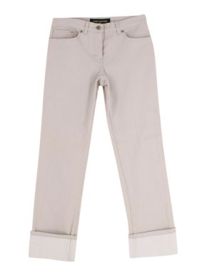 Louis Vuitton Stone Wool Twill Jeans