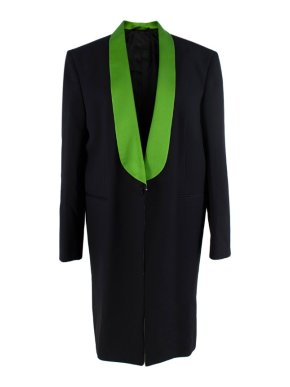 Calvin Klein 205W39NYC Wool & Silk Tuxedo Coat