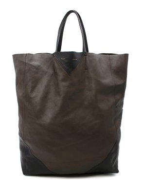 Celine Cabas Bicolour Lambskin Soft Tote Bag