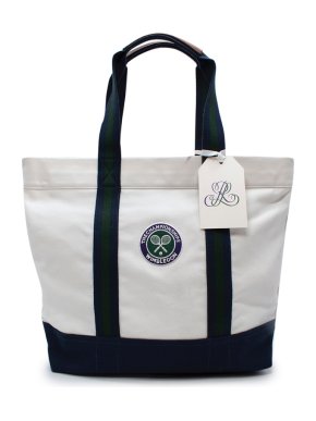 Ralph Lauren Polo Wimbledon Championships Canvas Tote Bag
