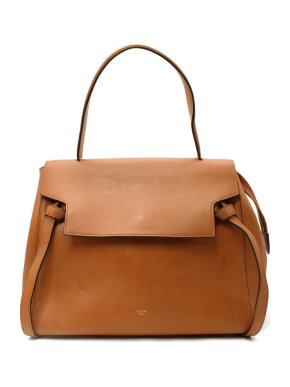 Celine Camel Leather Belt Bag