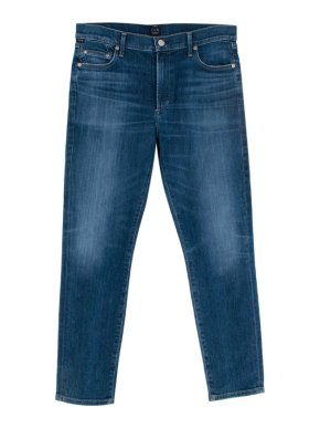 Citizens of Humanity Rocket Mid-Wash Crop High Rise Skinny Jeans