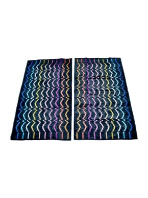 Missoni Home Set of 2 Muticoloured Bath Towels