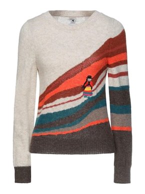 M Missoni Puppet Applique Beige Jumper