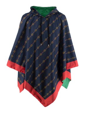Gucci Techno Stirrup Nylon Hooded Rain Cape