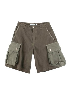 Loewe Paula's Ibiza Khaki Green Cargo Shorts