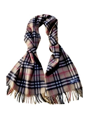 Burberrys Vintage Cashmere Check Scarf