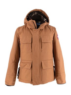 Junya Watanabe Comme Des Garcons X Canada Goose Padded Canvas Coat