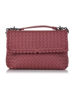 Bottega Veneta Intrecciato Leather Shoulder Bag