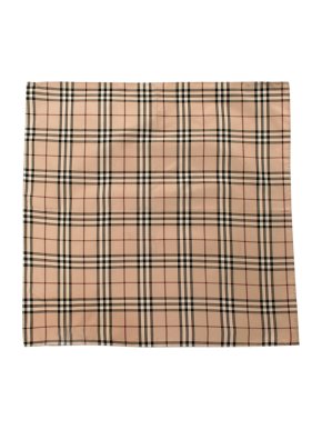 Burberry Housecheck Silk Twill Pocket Square