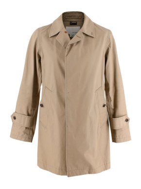 Nanamica GORE-TEX Soutien Beige Collar Coat