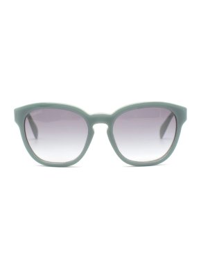 Prada Mint Green Oval Full Rim Sunglasses