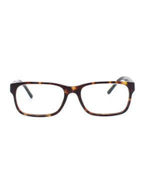 Burberry Dark Tortoiseshell Square Frame Optical Glasses